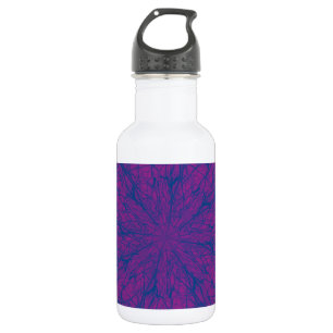 Purple Maze 532 Ml Water Bottle