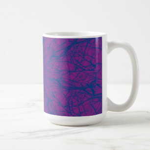 Purple Maze Coffee Mug
