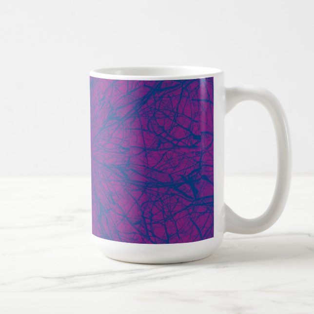 Purple Maze Coffee Mug (Right)