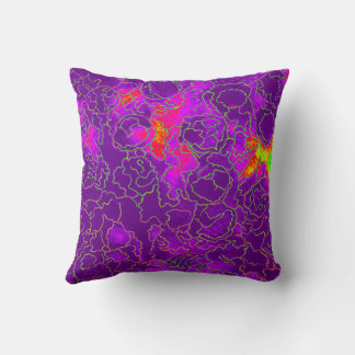 Purple Maze Cushion
