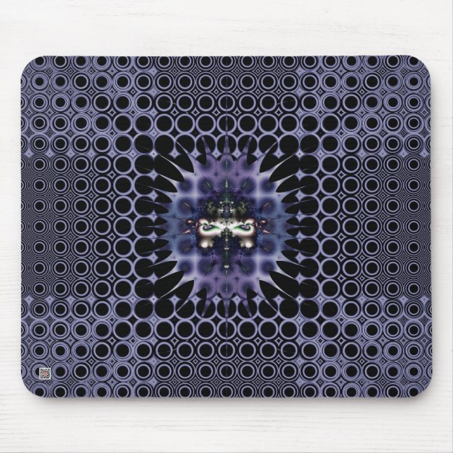 Purple Meditation Mouse Pad (Front)