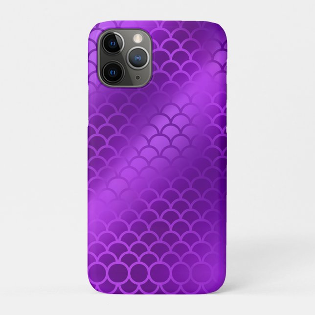 Purple mermaid Case-Mate iPhone case (Back)