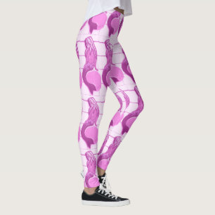 purple mermaid leggings
