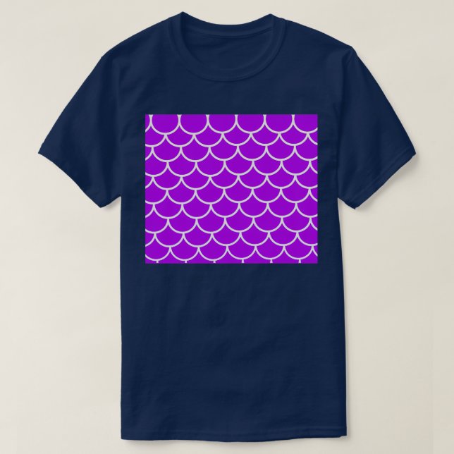 Purple Mermaid T-Shirt (Design Front)