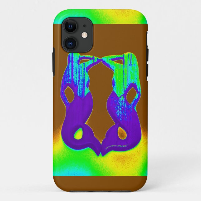 purple mermaids Case-Mate iPhone case (Back)