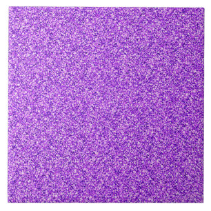 Purple metallic  glitter tile