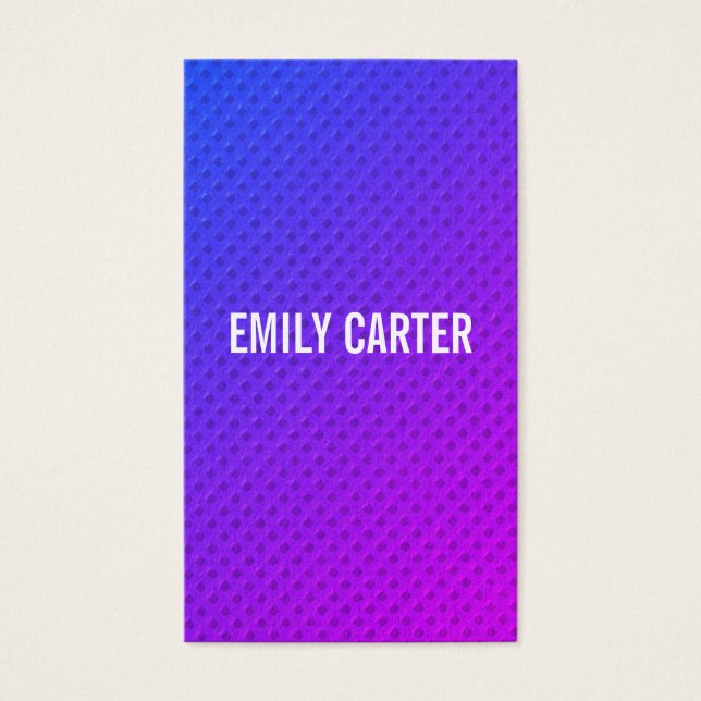 Purple Minimalist Blend (Front)