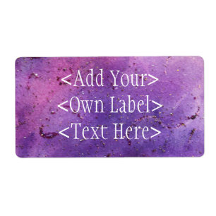 Purple Mist Custom Address Mailing Labels 1