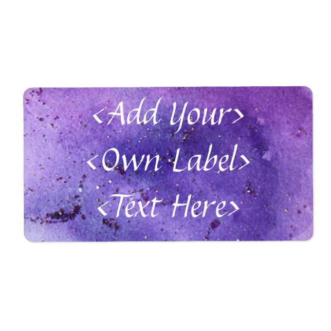 Purple Mist Custom Address Mailing Labels 2 (Front)