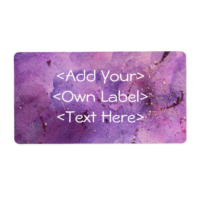 Purple Mist Custom Address Mailing Labels 4 (Front)