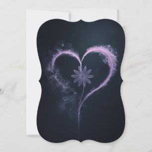 Purple Mist Heart: A Conceptual Floral Design