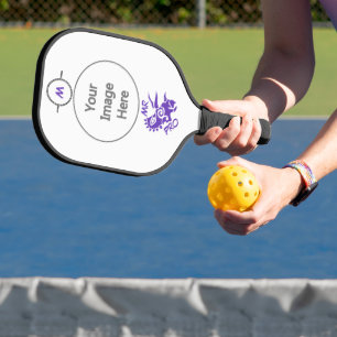 Purple Mister Pro Triceratops Skilled Ancient  Pickleball Paddle
