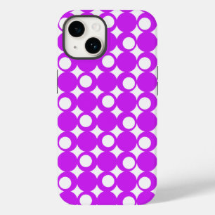 Purple Mod Ball Design @ Emporio Moffa Case-Mate iPhone 14 Case