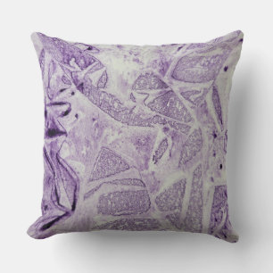 Purple Modern Art Cushion