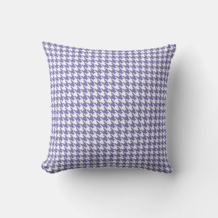 Purple Modern Houndstooth at Emporiomoffa Cushion