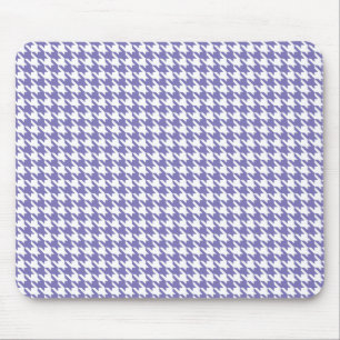 Purple Modern Houndstooth at Emporiomoffa Mouse Pad