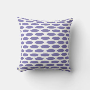 Purple Modern Oval @ Emporiomoffa Cushion