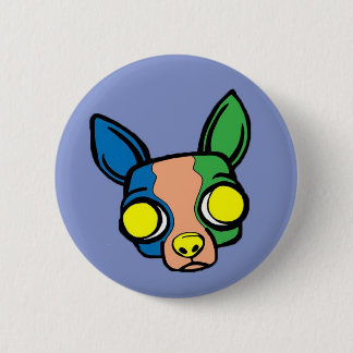 Purple Monk Puppy Button