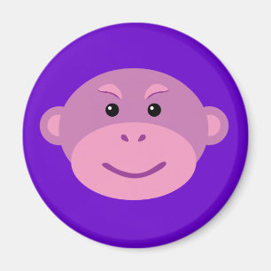 Purple Monkey Magnet