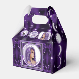 Purple Moon Child Favour Box