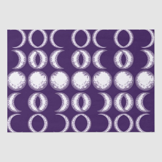Purple Moon Child Tissue Paper (Front)