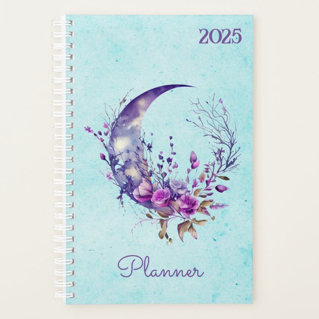 Purple Moon  Planner (Front)