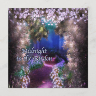 Purple Moonlight Prom Invitations