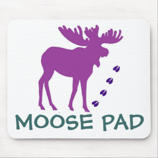 Purple MOOSE Pad Mouse Pad