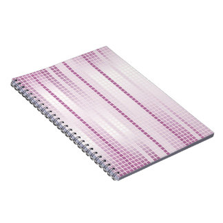 Purple Mosaic Tiles Notebook