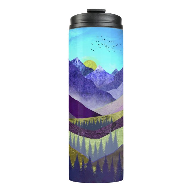 Purple Mountains Majesty Thermal Tumbler (Front)