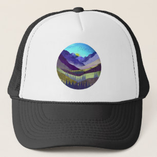 Purple Mountains Majesty Trucker Hat