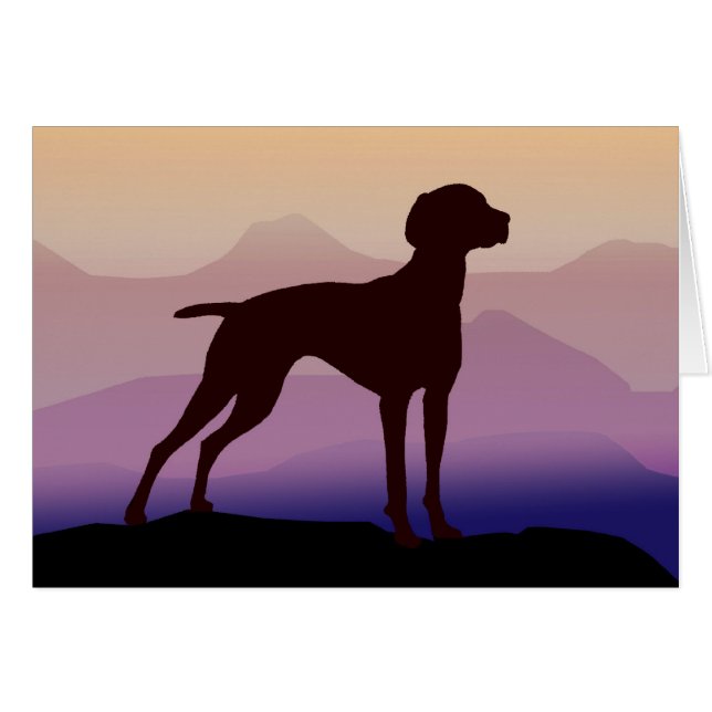 Purple Mountains Vizsla (Front Horizontal)