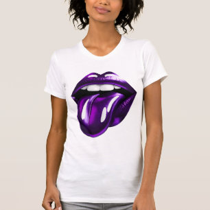 Purple mouth T-Shirt