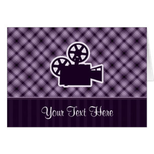 Purple Movie Camera