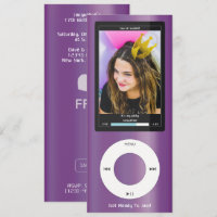 Purple MP3 Music Player II Birthday