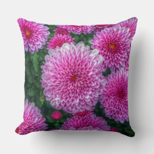 Purple Mums Cushion