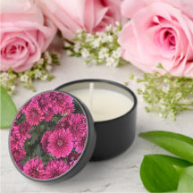 Purple Mums Soy Wax