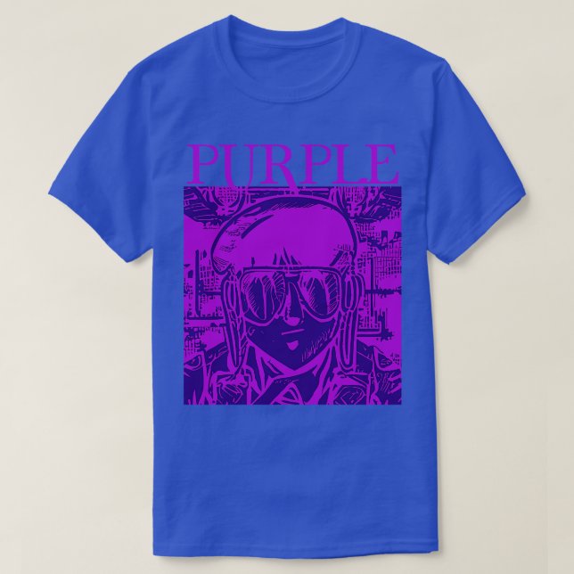 Purple Music genre T-Shirt (Design Front)