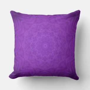 Purple Mystical Mandala Cushion
