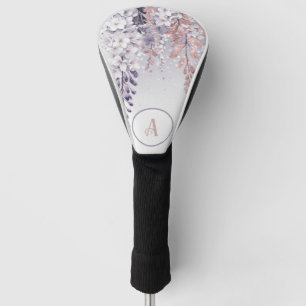 Purple Mystical Wisteria Drift Golf Head Cover