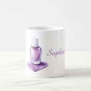 Purple Nail Polish Coffee Mug