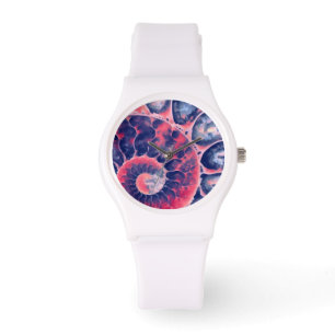 Purple Nautilus Watch