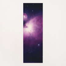 Purple Nebula Yoga Mat