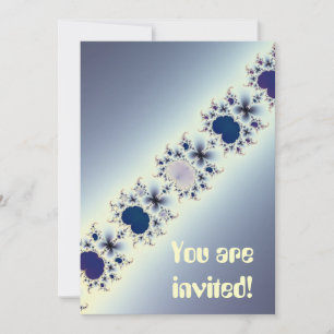 Purple Necklace Custom Invites