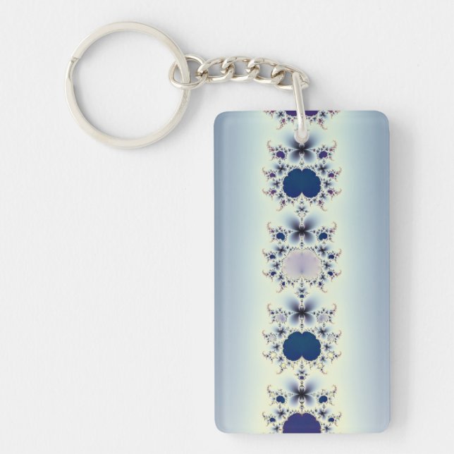 Purple Necklace Key Ring (Front)