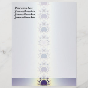 Purple Necklace Personalised Letterhead