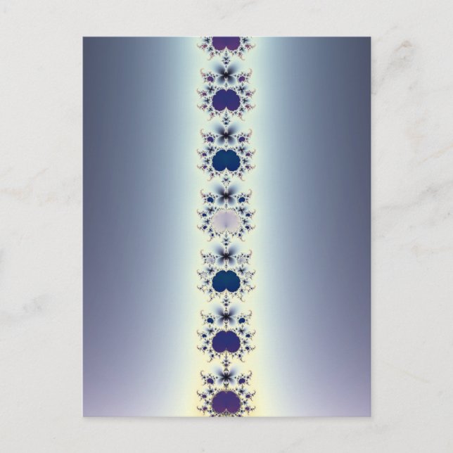 Purple Necklace Postcard (Front)