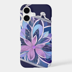 Purple Night Roses AI art iphone 17 case