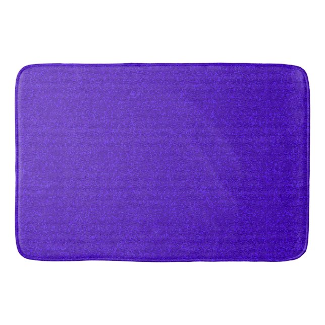 Purple Noise Bath Mat (Front)