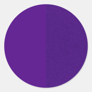 Purple Noise Custom Round Sticker